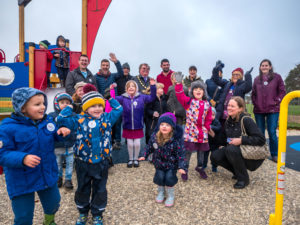 opening of the Memorial play park