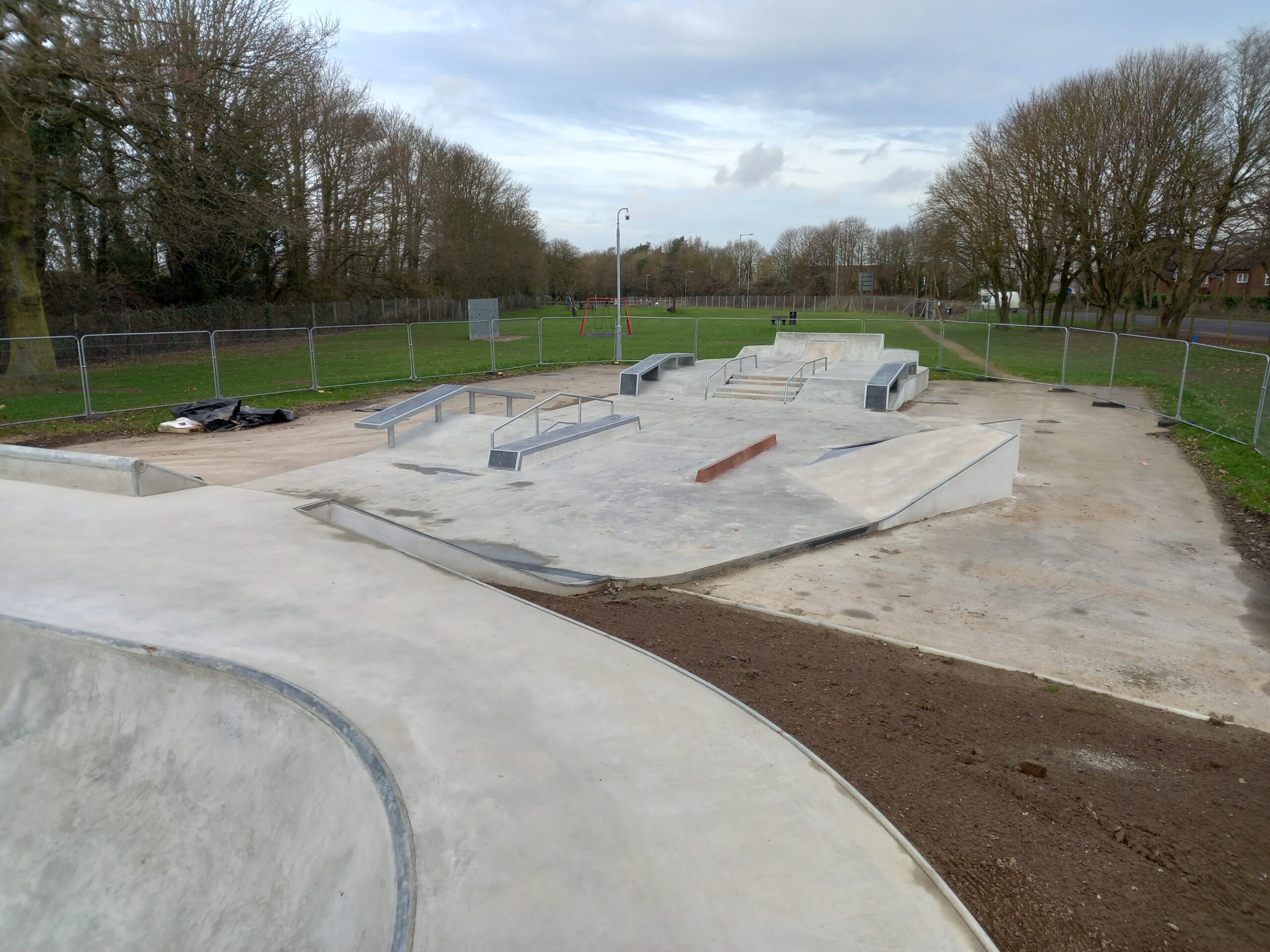 Skate Park Update Photos