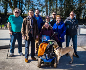 North Walsham Play Committee Members with Duncan Baker MP